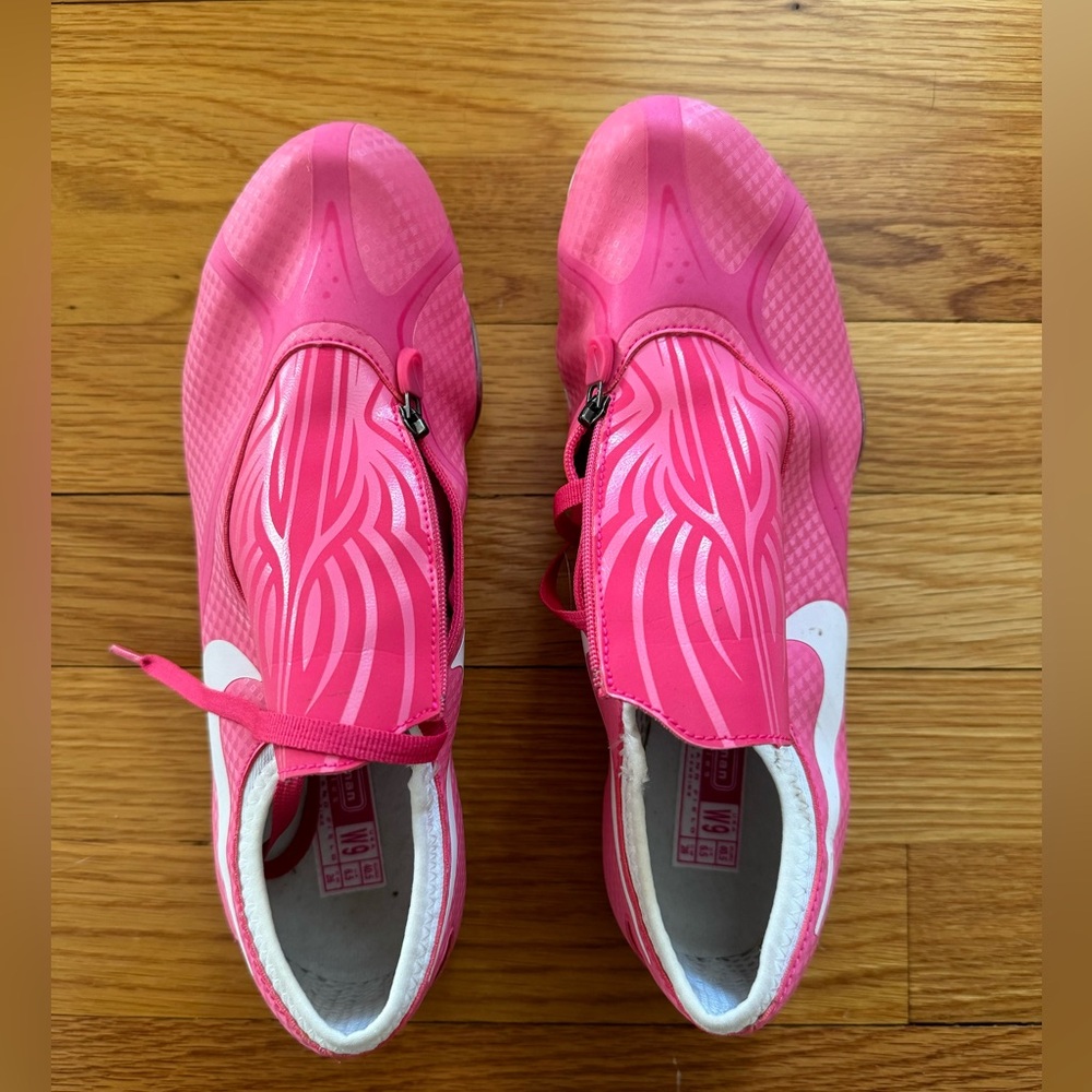 Nike Track and Field Spikes - Size 9W, Pink